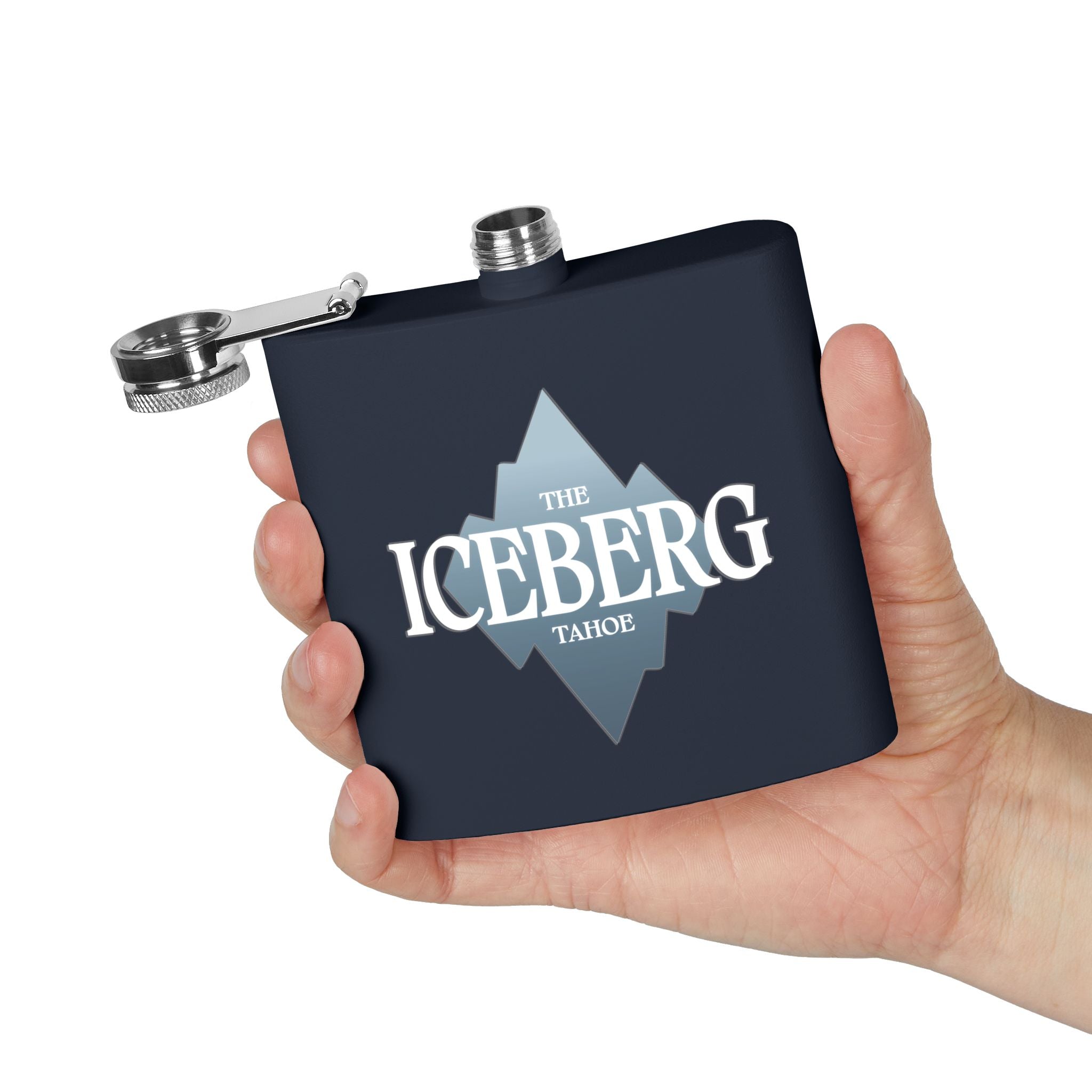 6oz Flask - The Iceberg Tahoe